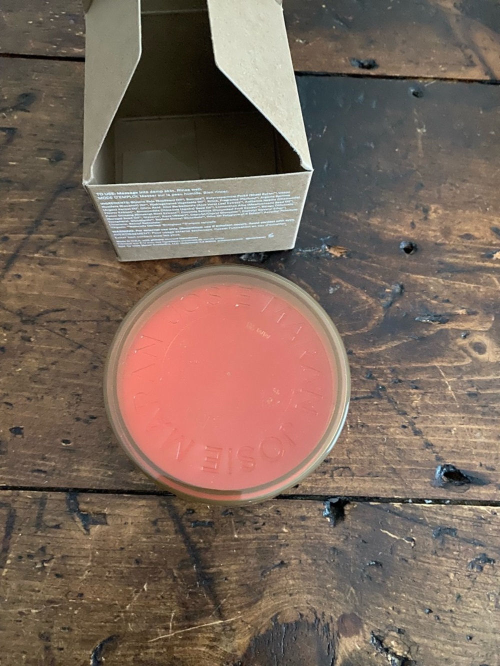Josie Maran Sugar and Argan Oil Body Scrub Topless Tangerine 🍊 Sealed Unopened - Picture 3 of 4